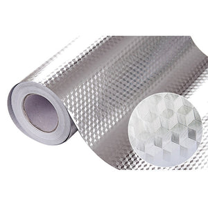 Aluminum Foil Kitchen Stickers Maison Decoration Sticker Self Adhesive